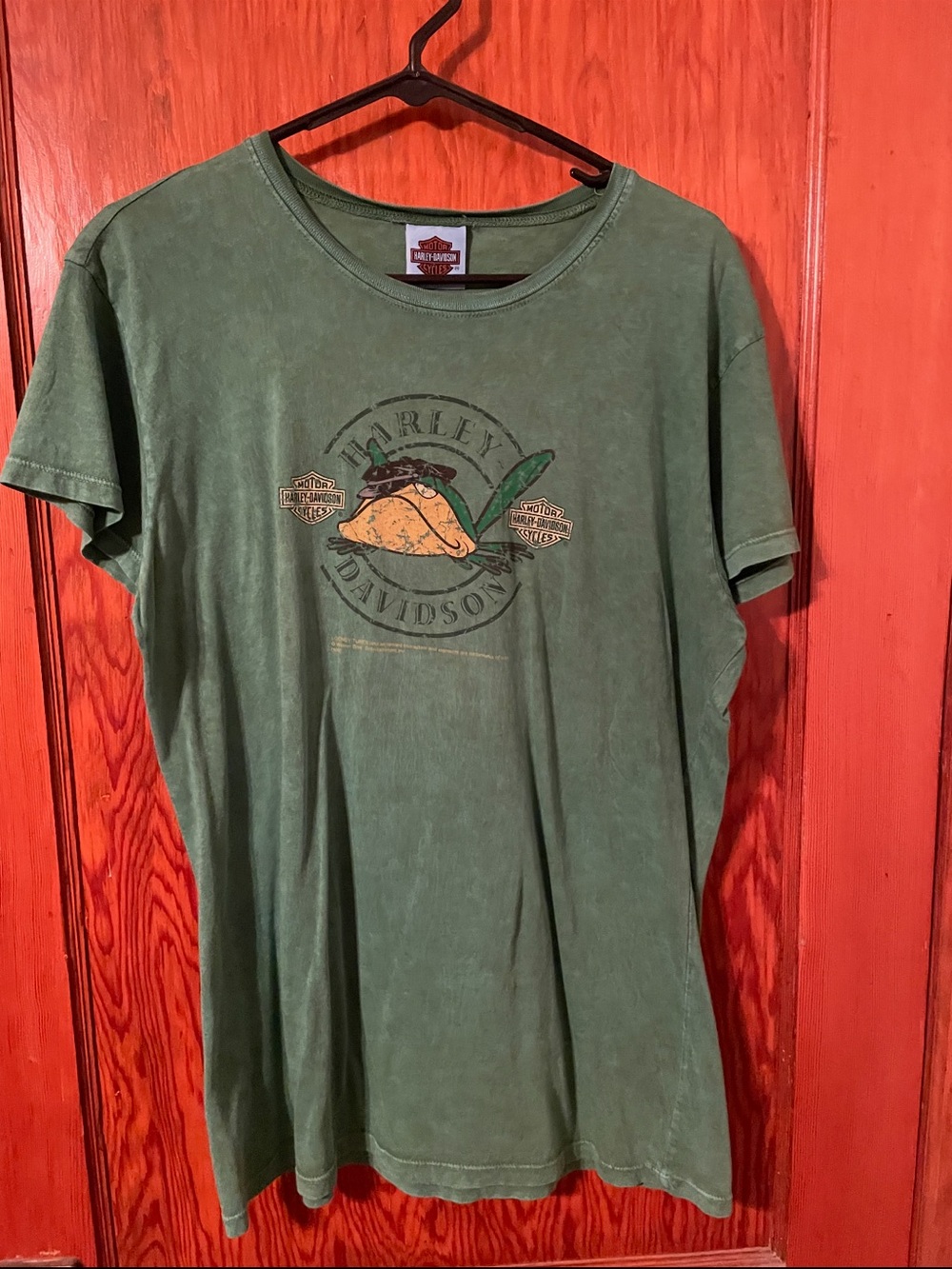 Harley-Davidson Green Graphic Tee